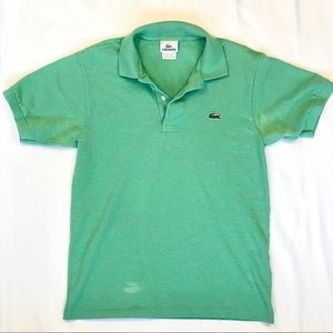 Light Green Lacoste Polo